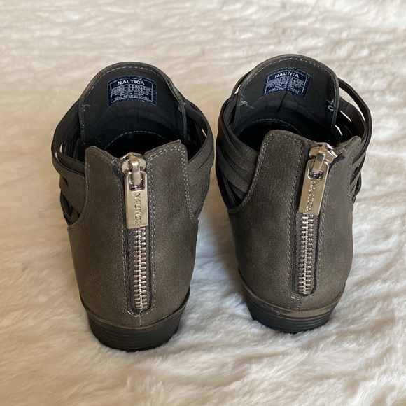 Nautica Grey Ankle Boots - Picture 4 of 10